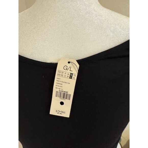 GARAGE Black crop top Size L - Picture 5 of 11